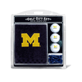 Michigan Wolverines Embroidered Towel Gift Set