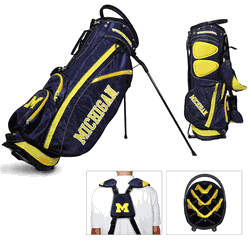 Michigan Wolverines Fairway Golf Stand Bag