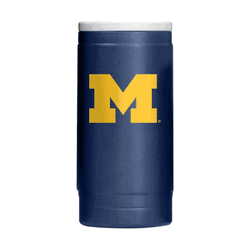 Michigan Wolverines Flipside Powder Coat Slim Can Coolie