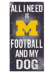 Michigan Wolverines Football and My Dog Sign