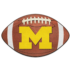 Michigan Wolverines Football Rug - 20.5in. x 32.5in.