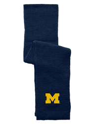 Michigan Wolverines Full Color Waffle Scarf