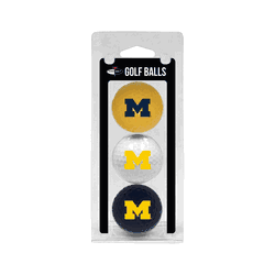 Michigan Wolverines Golf Balls - 3 Pack