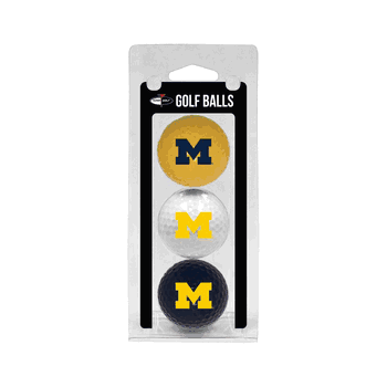 Michigan Wolverines Golf Balls - 3 Pack