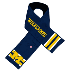 Michigan Wolverines Hero Jersey Scarf