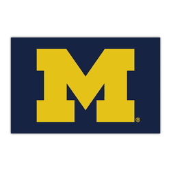 Michigan Wolverines HiDef Rookie Mat - 18in. X 30in.