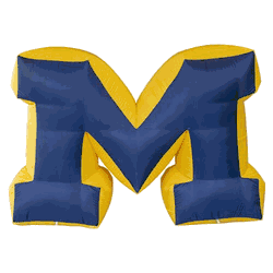 Michigan Wolverines 7 FT Inflatable Mascot