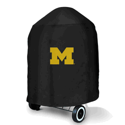 Michigan Wolverines Kettle Grill Cover - 25in x 25in x 35in