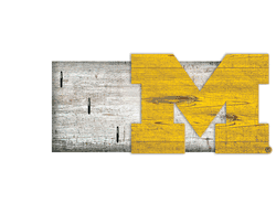 Michigan Wolverines Key Holder 6x12