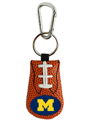 Michigan Wolverines Keychain Classic Football