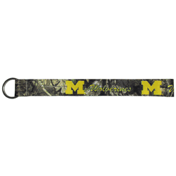 Michigan Wolverines Lanyard Key Chain, Mossy Oak