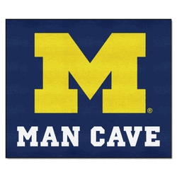 Michigan Wolverines Man Cave Tailgater Rug - 5ft. x 6ft.