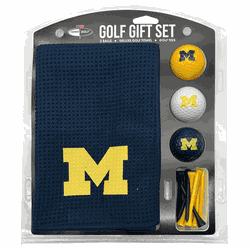 Michigan Wolverines Microfiber Towel Gift Set - 16 x 40 (Colored)