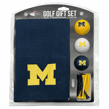 Michigan Wolverines Microfiber Towel Gift Set - 16 x 40 (Colored)