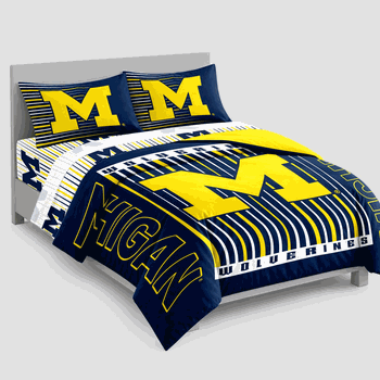 Michigan Wolverines Momentum Bed In A Bag Full