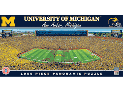Michigan Wolverines NCAA 1000pc Panoramic Puzzle