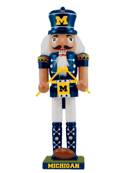 Michigan Wolverines NCAA 12" Nutcracker