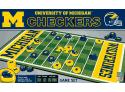 Michigan Wolverines NCAA Checkers