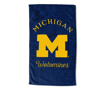 Michigan Wolverines NCAA Constructor Oversized Beach Towel 42x72 inches