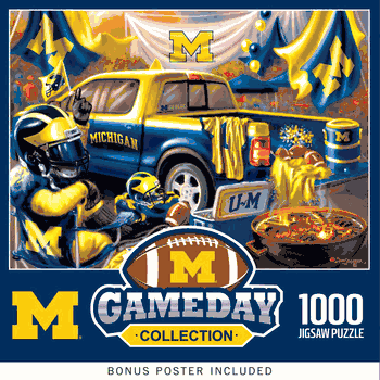 Michigan Wolverines NCAA Gameday 1000pc Puzzle