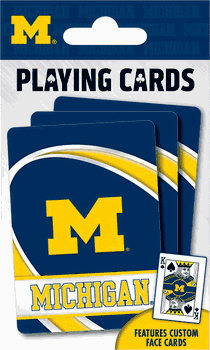 Michigan Wolverines NCAA Playing Cards