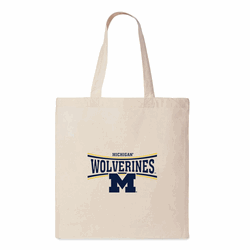 Michigan Wolverines NCAA Prevail Tote Bag