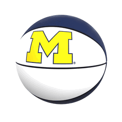 Michigan Wolverines Official-Size Autograph Basketball
