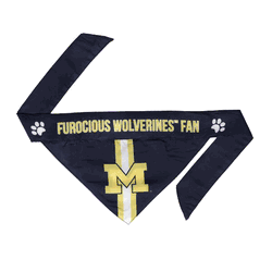 Michigan Wolverines Pet Bandana Xtra Large