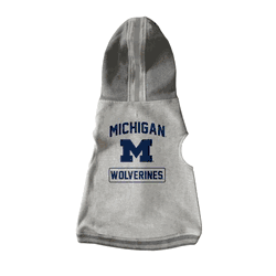 Michigan Wolverines Pet Hooded Crewneck Type M