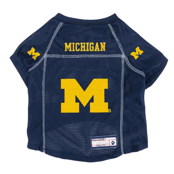 Michigan Wolverines Pet Jersey Large