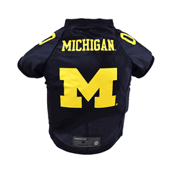 Michigan Wolverines Pet Premium Jersey Large