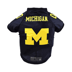 Michigan Wolverines Pet Premium Jersey Small