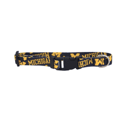Michigan Wolverines Pet Team Collar Large