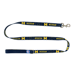 Michigan Wolverines Premium Pet Lead INCH