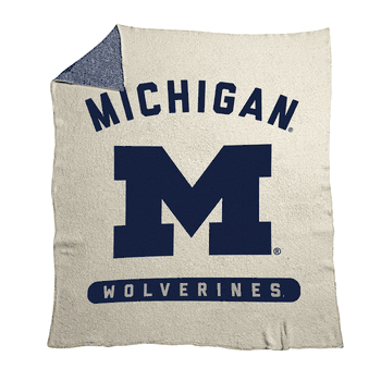 Michigan Wolverines Prime Luxe Dreams Throw