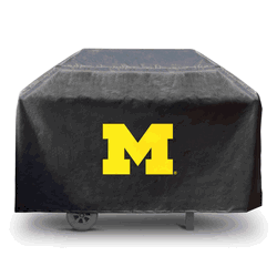 Michigan Wolverines Rectangular Grill Cover - 68in x 21in x 35in