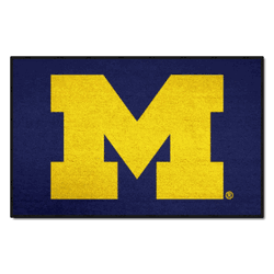 Michigan Wolverines Starter Mat Accent Rug - 19in. x 30in.