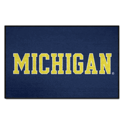 Michigan Wolverines Starter Mat Accent Rug - 19in. x 30in.