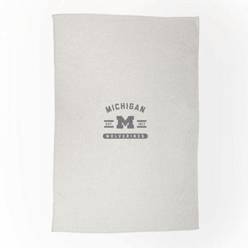 Michigan Wolverines Sublimated Sweatshirt Blanket