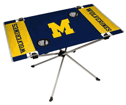 Michigan Wolverines Table Endzone Style