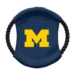 Michigan Wolverines Team Flying Disc Pet Toy