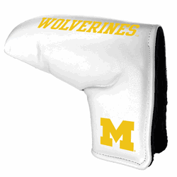 Michigan Wolverines Tour Blade Putter Cover (White)