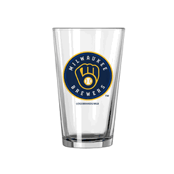 Milwaukee Brewers 16oz Swagger Pint Glass