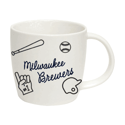 Milwaukee Brewers 18oz Playmaker Mug
