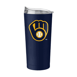 Milwaukee Brewers 20oz Flipside Powder Coat Tumbler