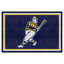 Milwaukee Brewers 5ft. x 8 ft. Plush Area Rug