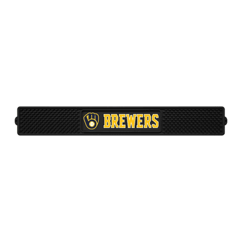 Milwaukee Brewers Bar Drink Mat - 3.25in. x 24in.