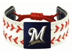 Milwaukee Brewers Classic Two Seamer Bracelet