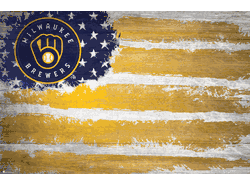 Milwaukee Brewers Flag 17x26