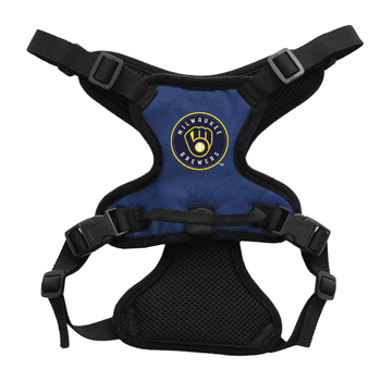 Milwaukee Brewers Front Clip Pet Harness  - Extra Small